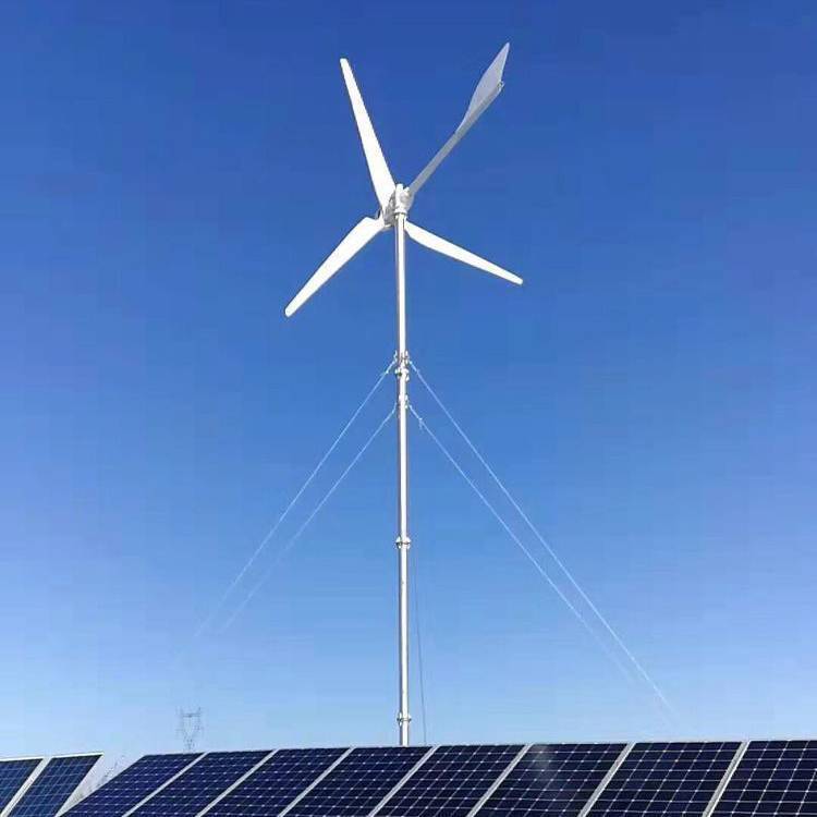 水平轴微风发电机组 永磁铜线绕组 足功率 1kw风力发电机 - 爱企查